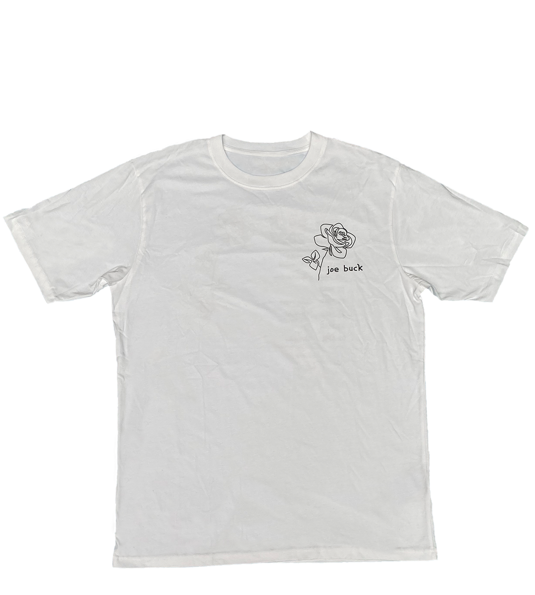 T-Shirt Tour - White Roses white
